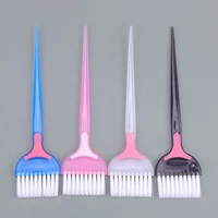 1pc professional handle natural hair brushes resin fluffy comb barber hair dye hair brush fashion hairstyle design tool