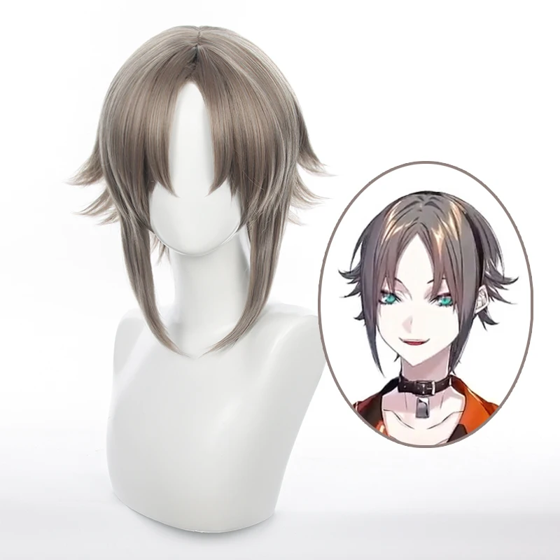 Парик для косплея аниме vTuber хита Rias искусственный парик на Хэллоуин Короткие