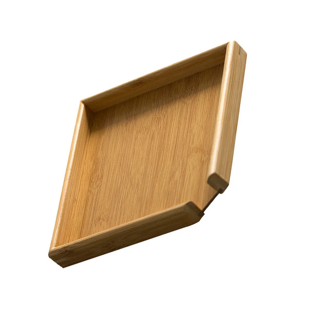 

Teaware Tray Vintage Tea Tray Decorative Tea- leaf Tray Teaware Accessory Serving Tray Storage Platters for Serving