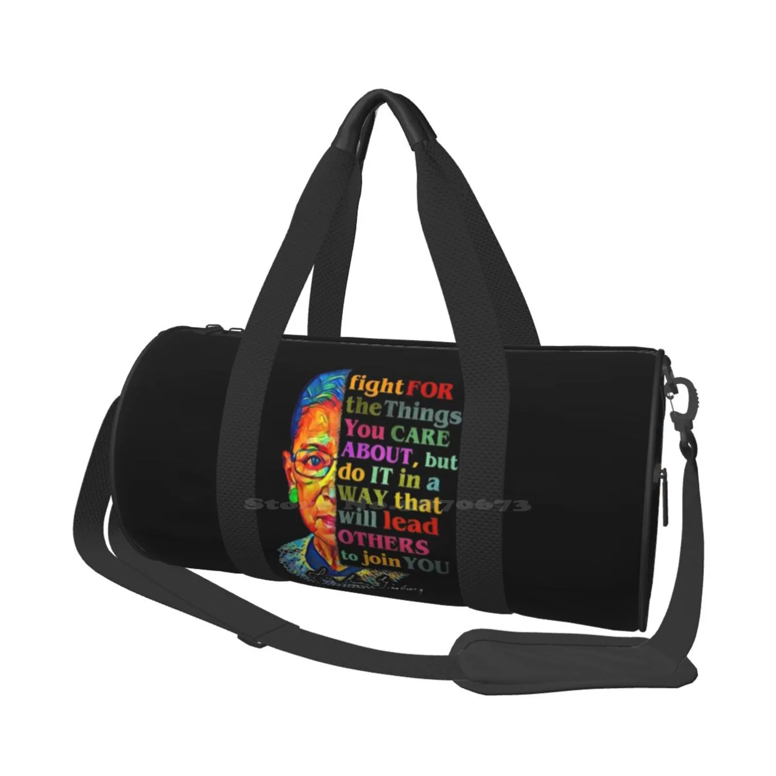 

Ruth Bader Ginsburgs Fight For The Things You Care Shoulder Bag Casual Satchel For Sport Travel School Rbg Ruth Bader Ginsburgs