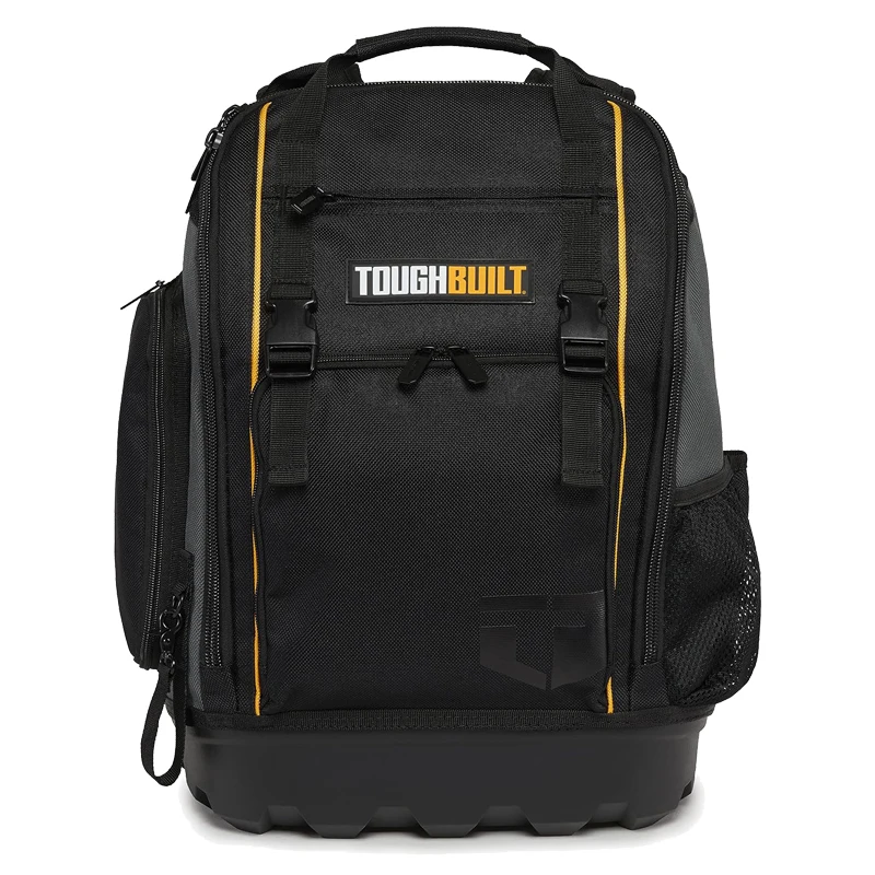 Фото Рюкзак для инструментов TOUGHBUILT TB-66C с водонепроницаемым жестким дном, прочный, для бездорожья, с открытыми и закрытыми внутренними карманами №3