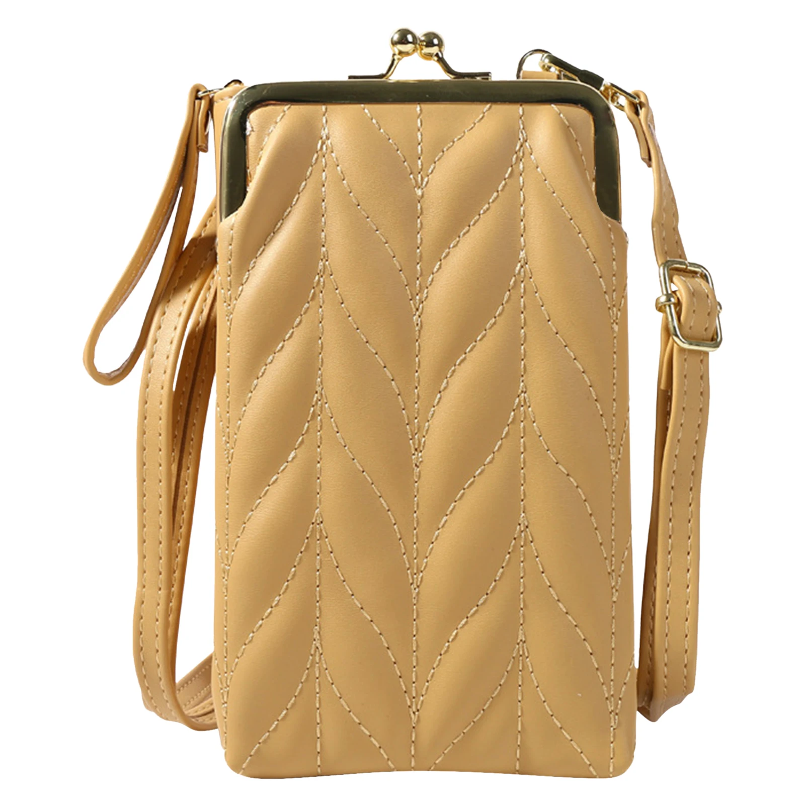 

Модные маленькие сумки через плечо для женщин, миниатюрная сумка-мессенджер на ремне из искусственной кожи для девушек, желтые дамские сумо...