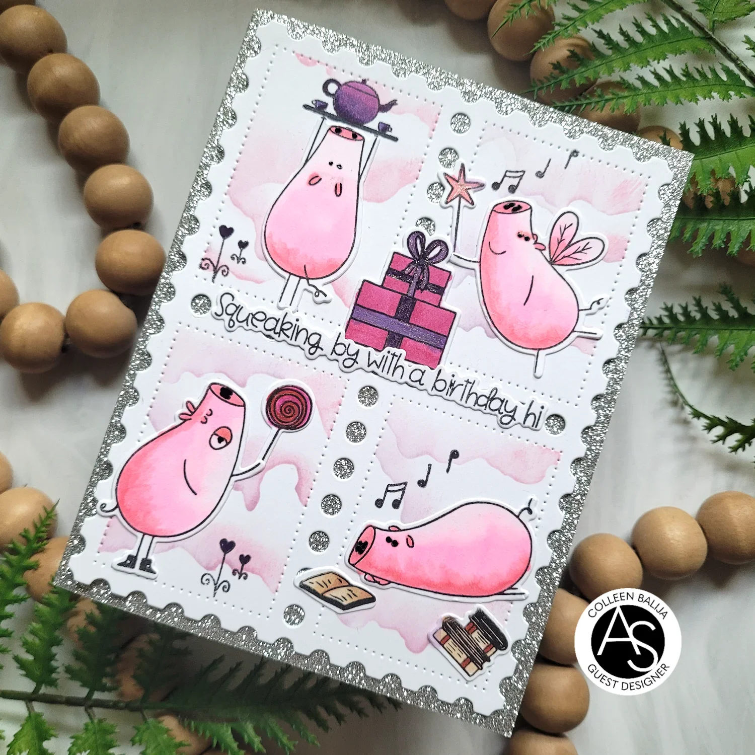 Новинка 2024 прозрачные штампы в виде свиных букв металлические для вырезания