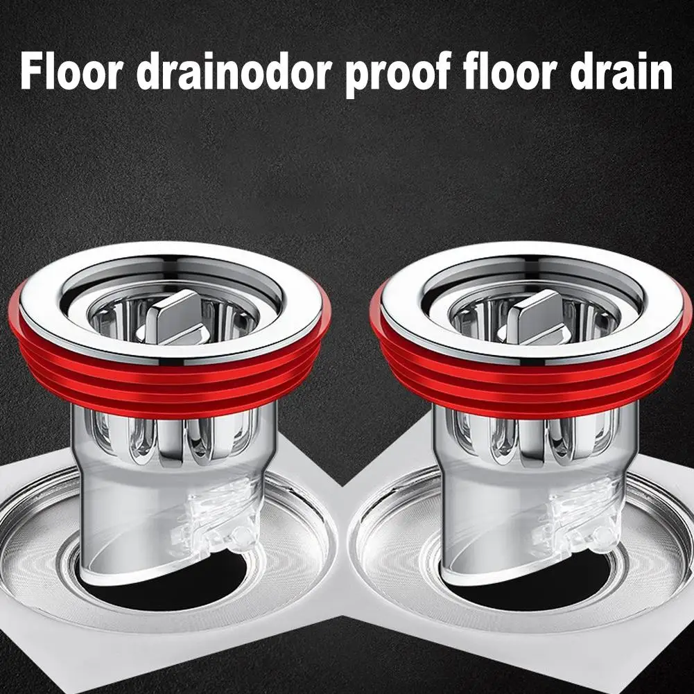 

Магнитный левитационный напольный дренажный сердечник для ванной комнаты, предотвращающий запах пола в туалете, внутренний дезодоратор для насекомых и канализации K1R9