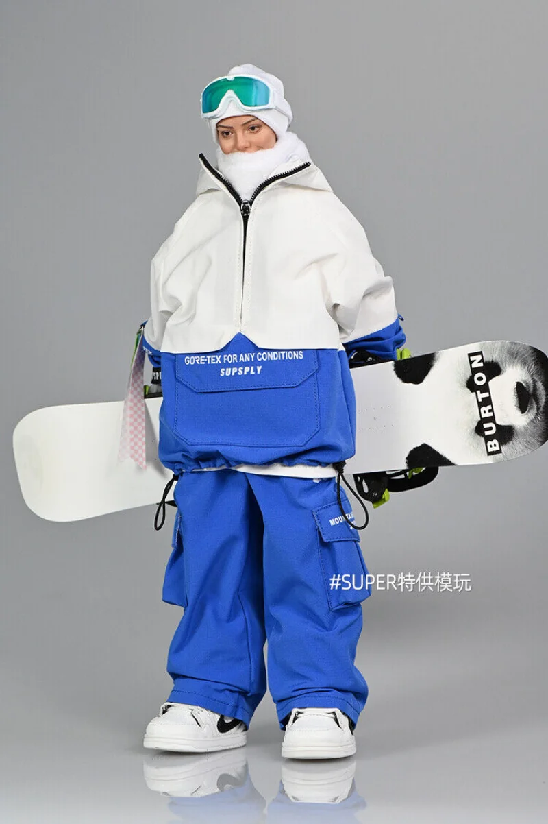 

1/6 Scale Sodier Single Board Skiwear Jacket Suit Model for 12" Figure