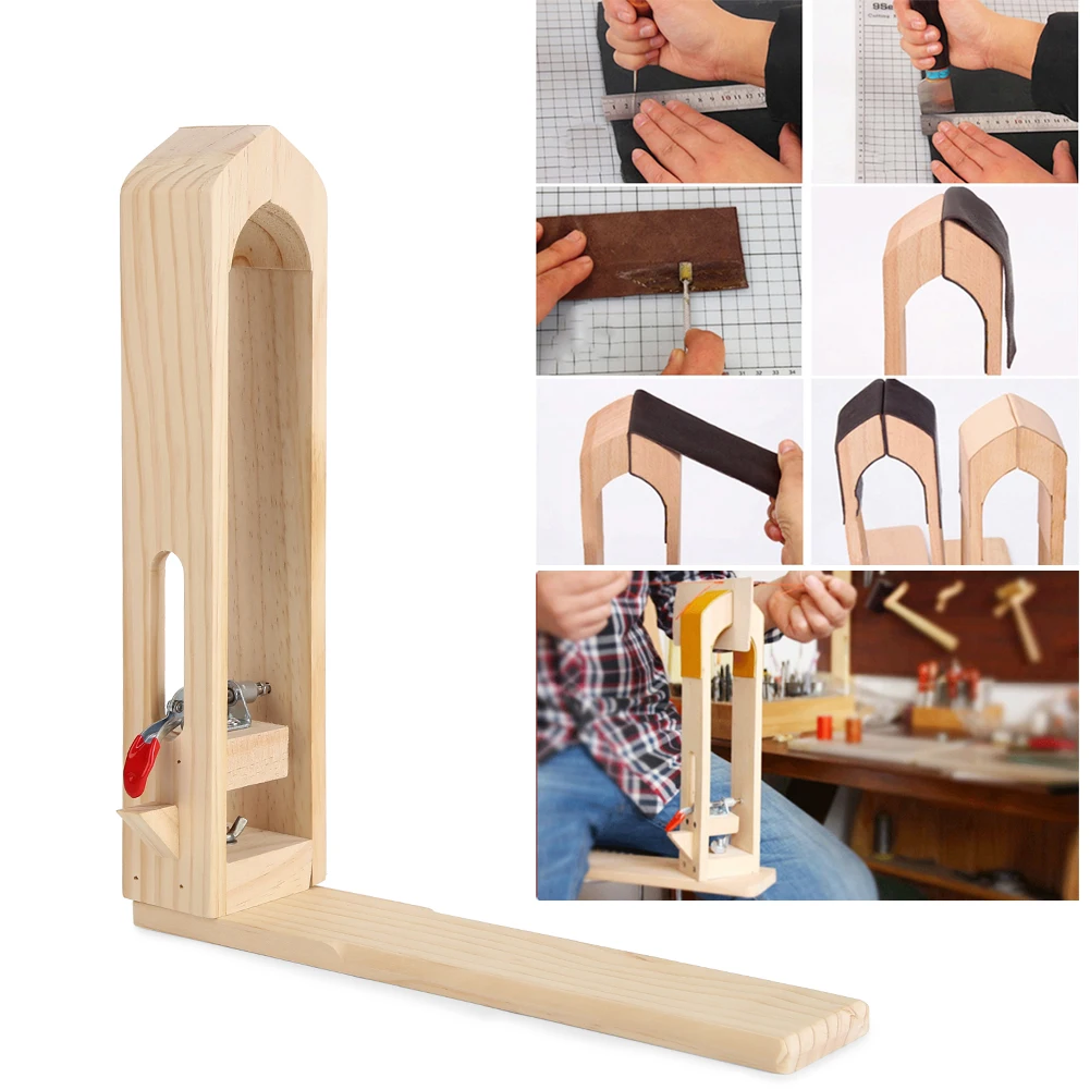 1PC Leather Craft Retaining Clip DIY Hand Tool Set Table Desktop Lacing Stitching Pony Horse Clamp Wood Sewing Tools