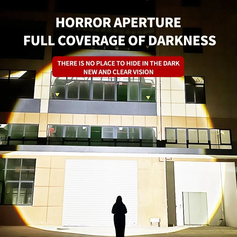 2024 1000000 LM Мощный светодиодный фонарик Перезаряжаемый сверхмощный Освещение 2000M COB