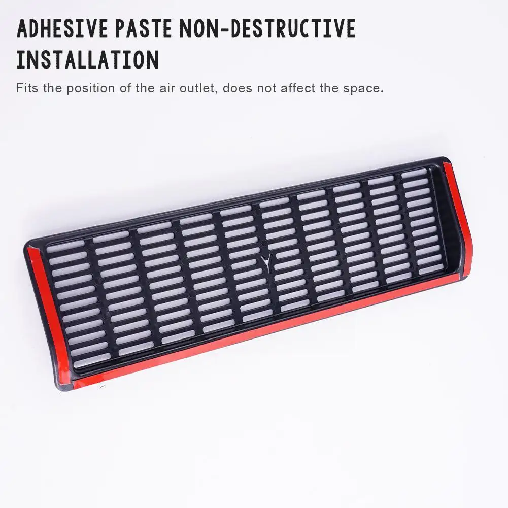 

A Pair Rear Seat Air Conditioning Outlet Cover for Tesla Model 3 Y Seat Under The Air Outlet Protective Cover Filter Ventil I9W6