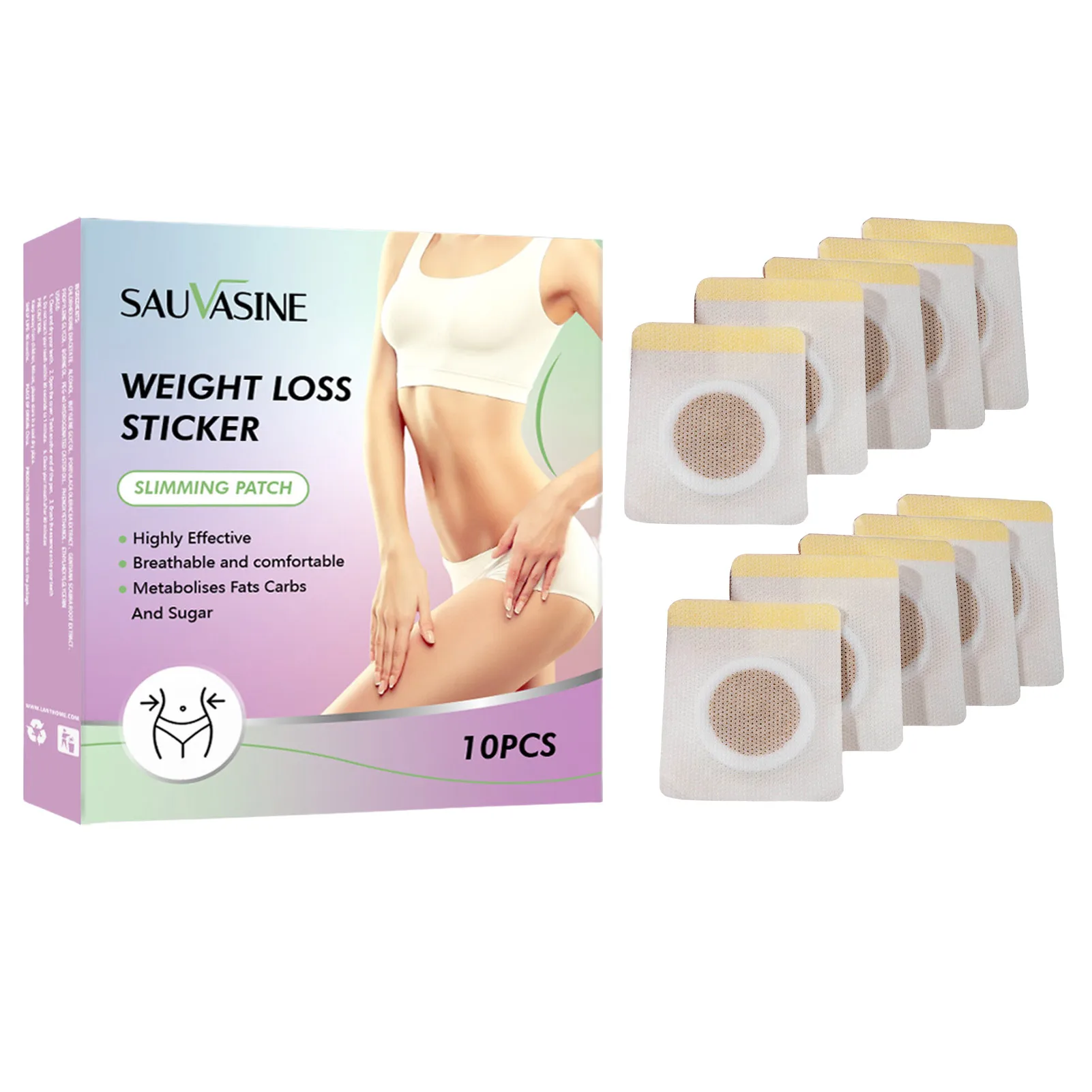 

Body Care Navel Stickers Easy To Use Breathable Belly Button Protectors Non-Irritating And Safe Breathable Lazy Navel Stickers