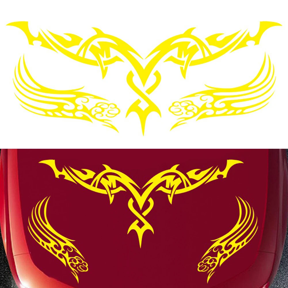 

Universal Car Stickers PVC Car Decals Engine Cover Hood Sticker Racing Stripe DIY Car Styling PVC Vinyl Auto Parts For Benz