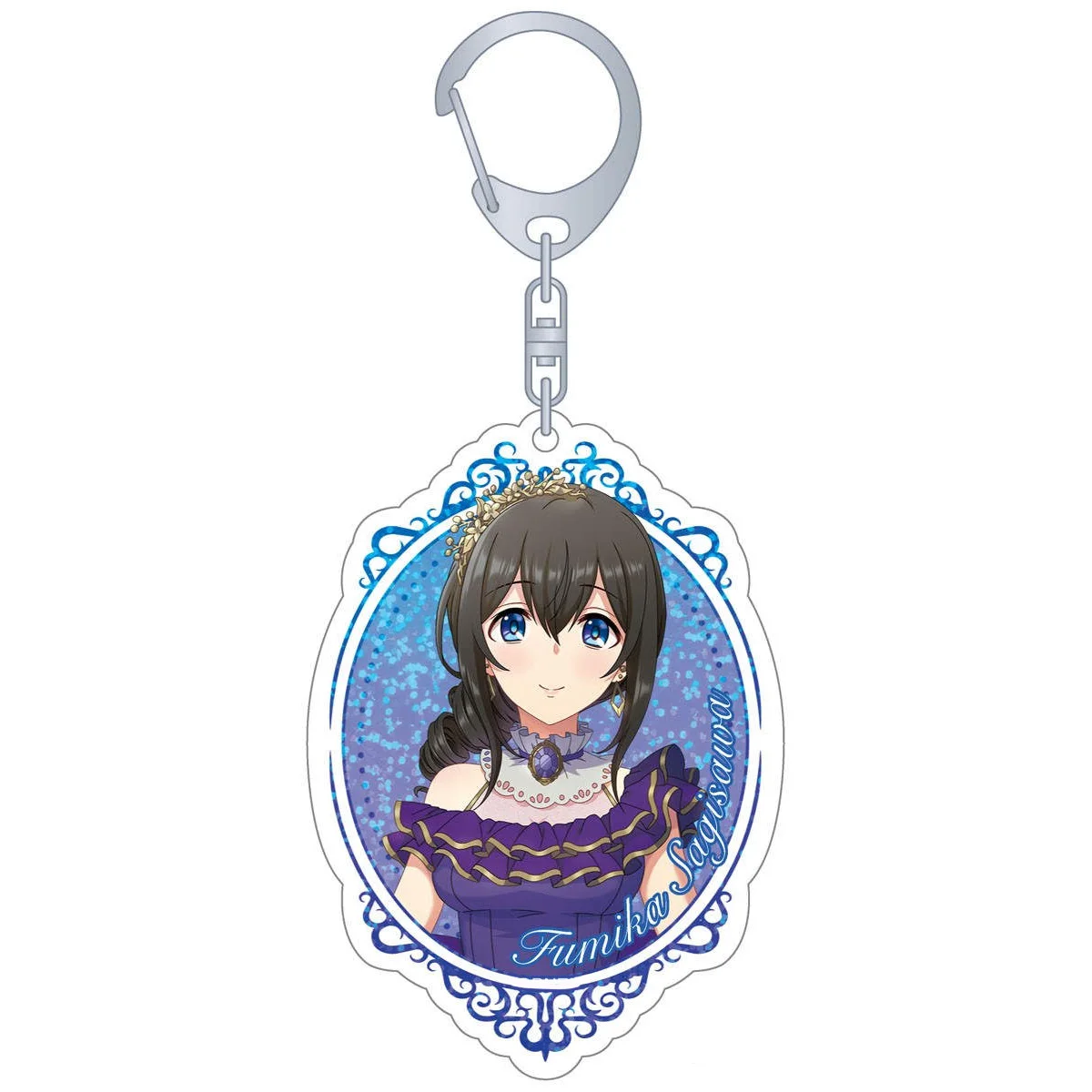 Фото Loen аниме периферийный магазин THE IDOLM@STER Золушка для девочек Shiki Fumika Nagi Miki Hoshii акриловый брелок-подвеска подарки около 6 см №3