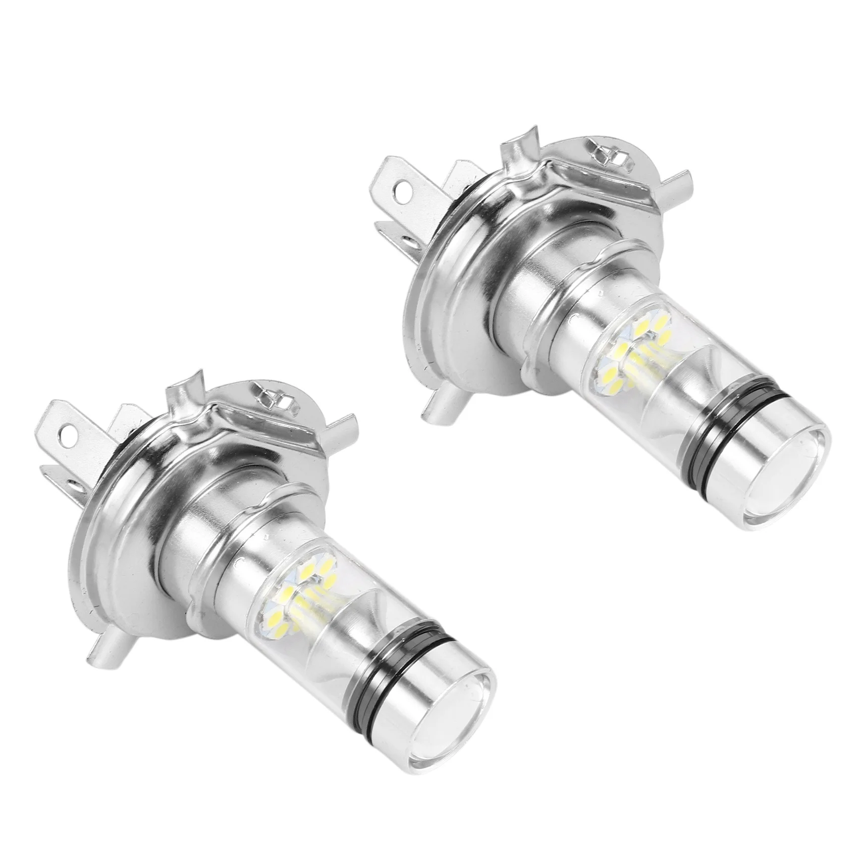 2 шт. Автомобильные светодиодные лампы H4 Hb2 9003 100 Вт 20 светодиодов