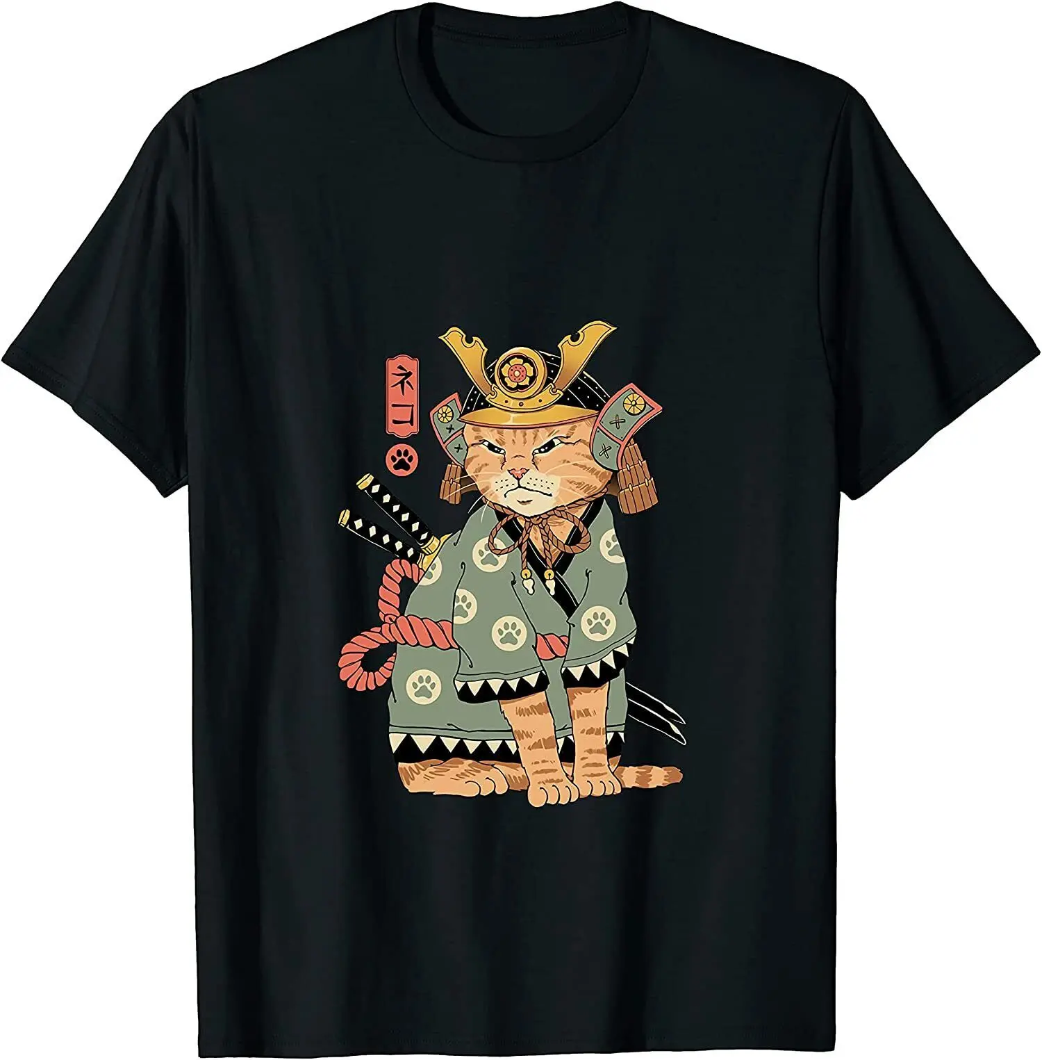 

Vintage Animated Cat Funny Gift Idea T-shirt High Quality Fashion Casual Print T Shirt Men Harajuku Brand Clothing Funny Tshirts