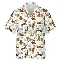 german shepherd lovers funny hawaiian shirt 3d all over printed hawaiian shirt mens for womens harajuku casual shirt unisex
