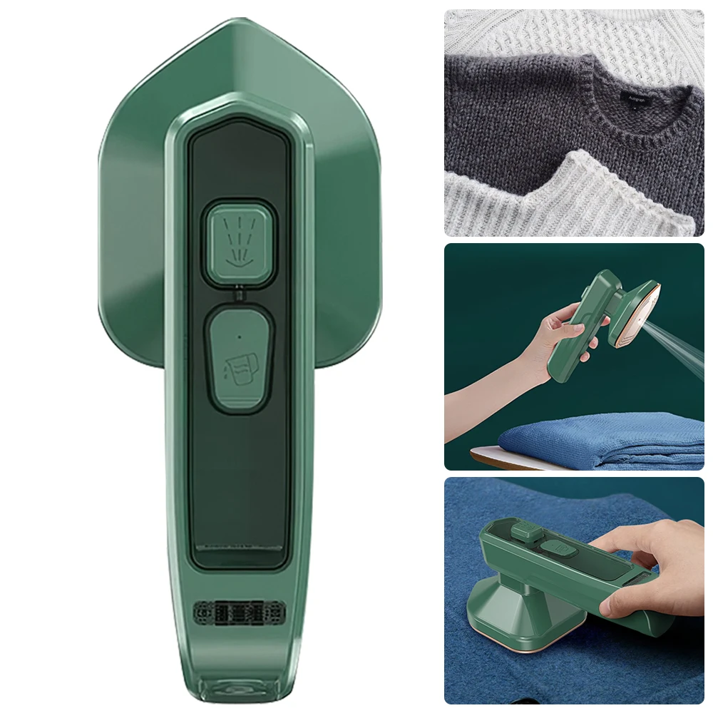 

Electric Iron Steamer Handheld Mini Garment Steamer Machine Portable Wet Dry Steam Iron Ironing Machine for Home Travel Business