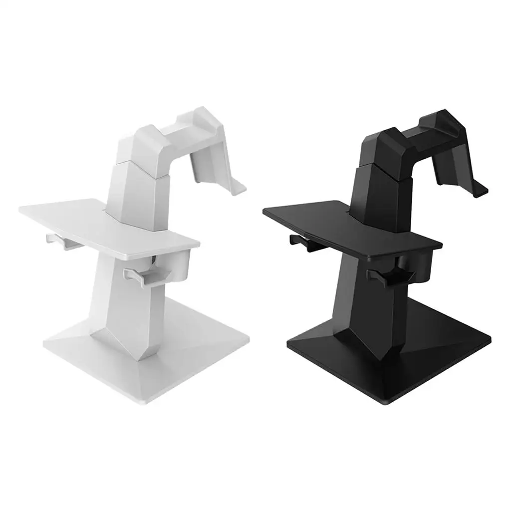 

Upgraded VR Headset Display Stand Gamepad Storage Rack Accessories Space Saving Stents Storage Mount for Rift S Quest 1/2
