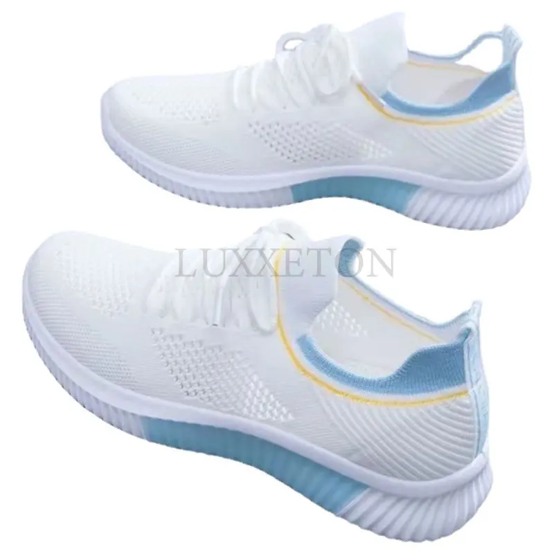 

Женские кроссовки на вулканизированной подошве, удобные дышащие кроссовки на платформе, повседневная обувь, новинка 2023