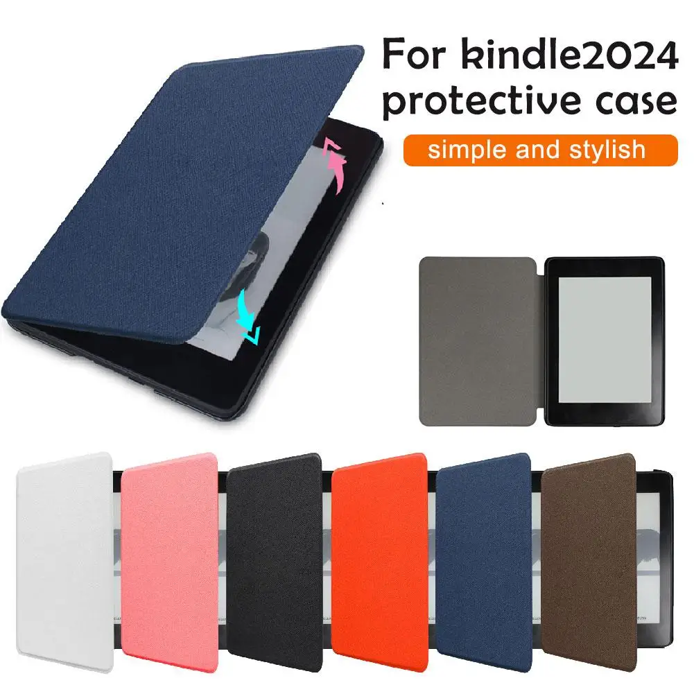 Для 24Y Kindle Paperwhite 12-го поколения кожаный защитный чехол KPW6 7 дюймов дизайн с