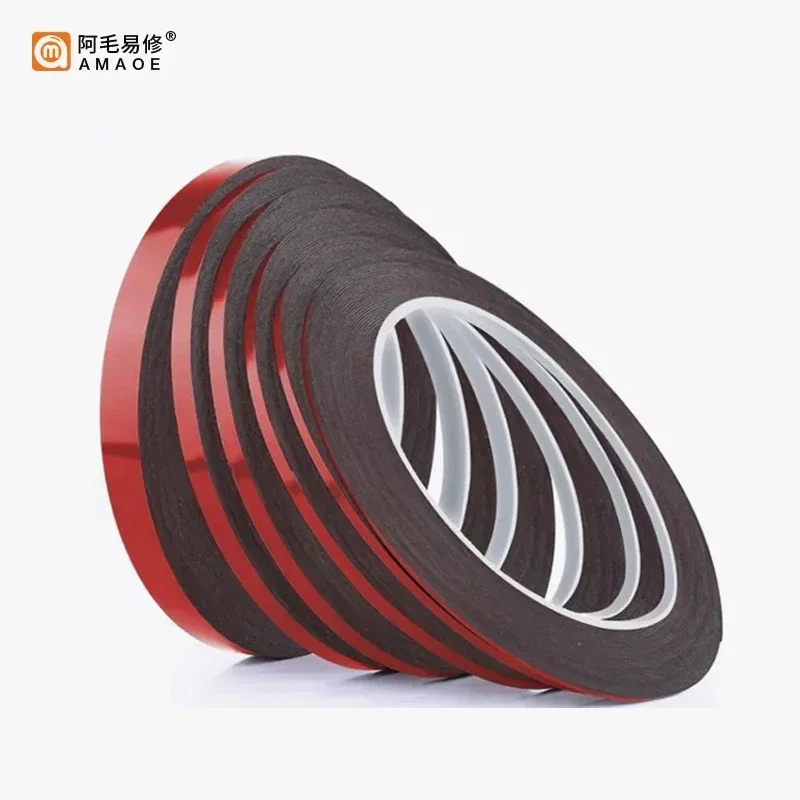 Двусторонняя клейкая лента AMAOE 10 м для герметизации задней крышки телефона губка