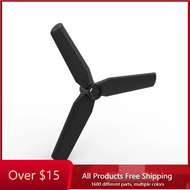 

10PCS MOC Assembles Particles 15790 8.2 x1 x7. 2 3 Blade 9 Diameter Bricks Building Blocks High-Tech Part Toys