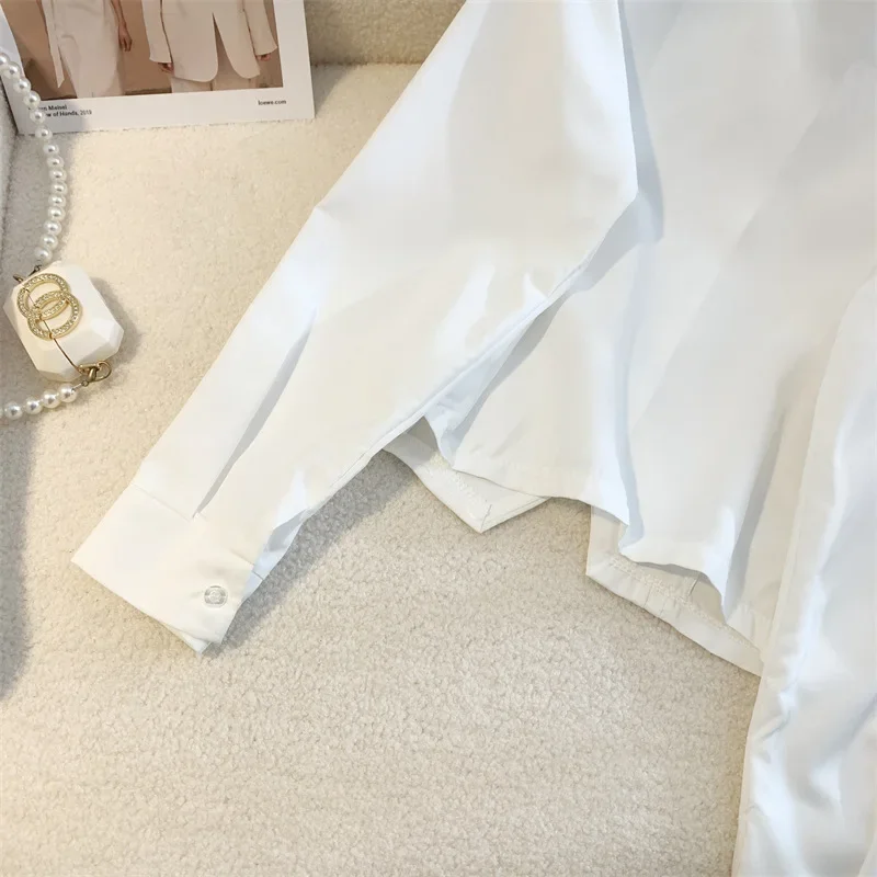 Лето 2023 новый стиль плиссированная рубашка-аккордеон женская укороченная