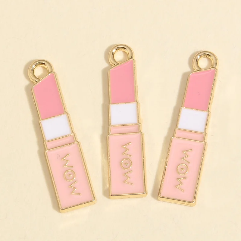 10 шт., подвеска золотого цвета, 25,5x6 мм