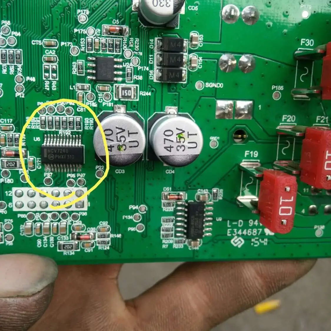 

Free shipping NCV7240 IC 10PCS