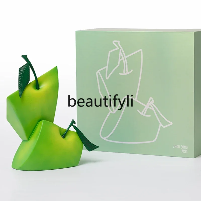 Скульптура орнамент абстрактное украшение крыльца креативный подарок яблоко