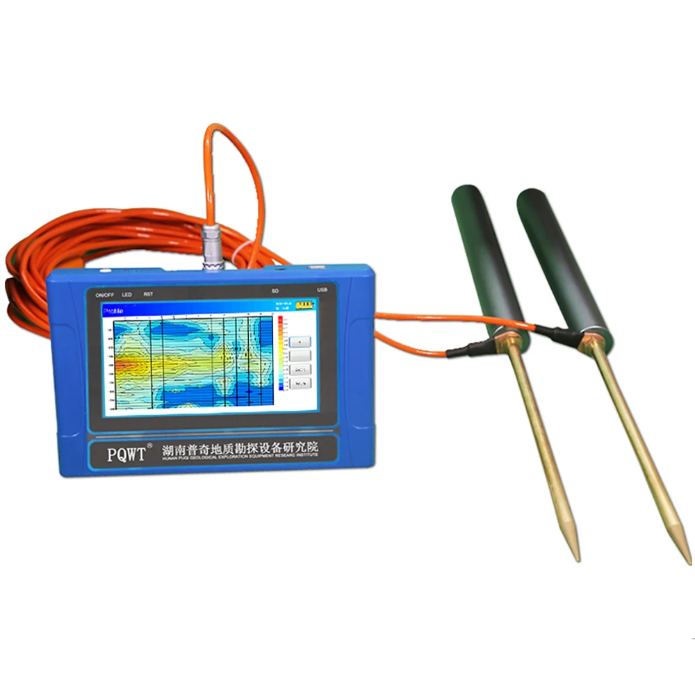 500 meters Measuring Deep Water Detector/PQWT-TC500 Ground Geophysical Prospecting Water Finder