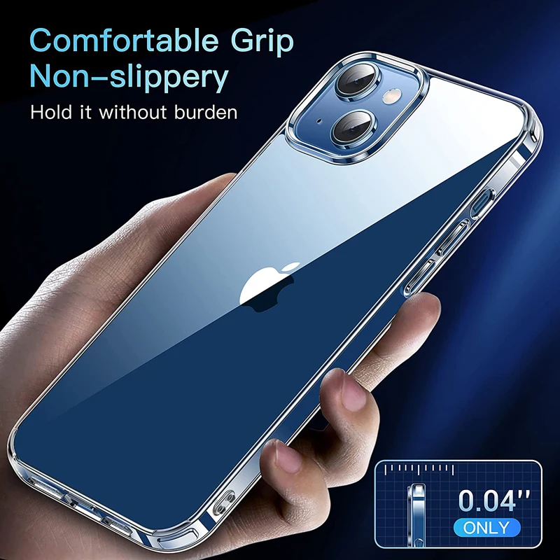 Luxury Case For iPhone 14 13 X XS 8 7 6S 12 SE Capinha Ultra Thin Soft TPU Silicone Cover Case For iPhone XR 8 11 7 Coque Fundas
