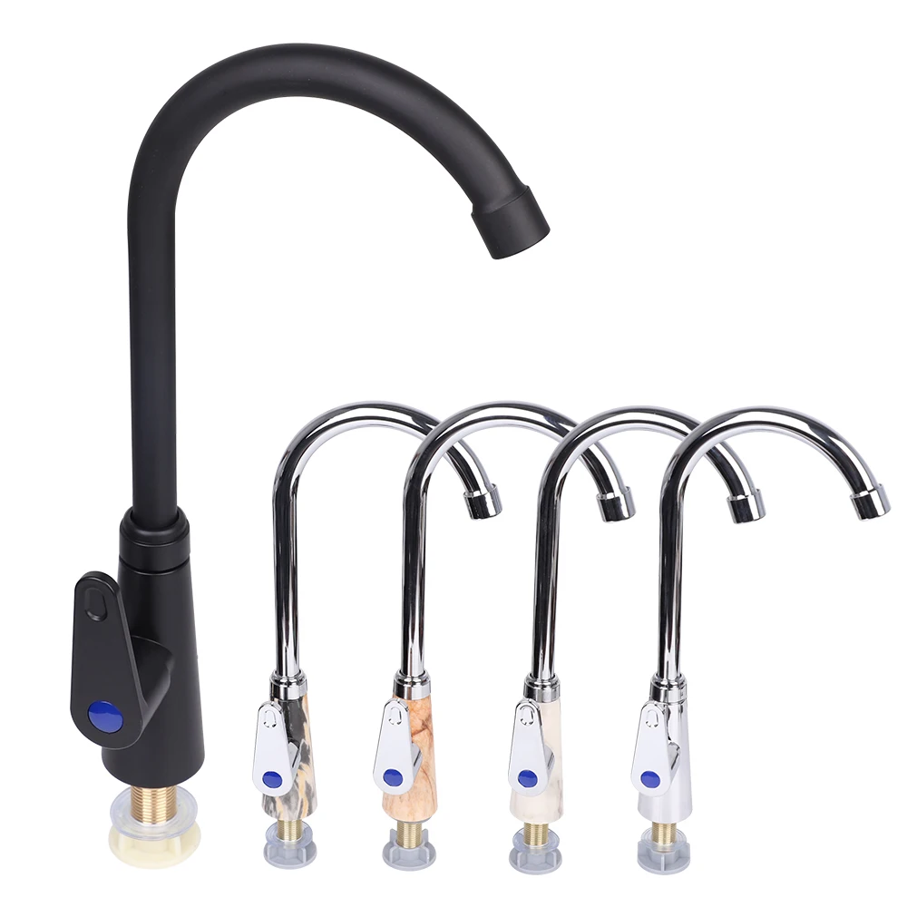 

Kitchen Faucet Stainless Steel Single Handle Single Hole Tap Brushed Kitchen Mixer Kitchen Faucets Taps Single Cold Water Faucet