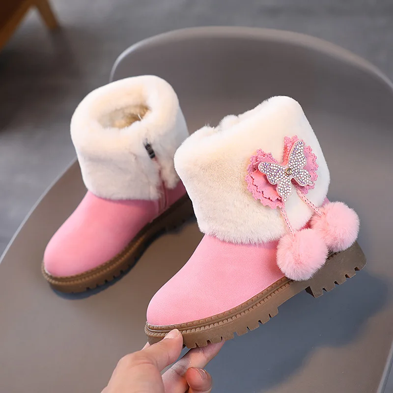 

Kids Tide Boots Girs Shoes Autumn Winter Children Boots Fashion Toddler Warm Winter Boots Kids Snow Shoes Botas Para Niñas