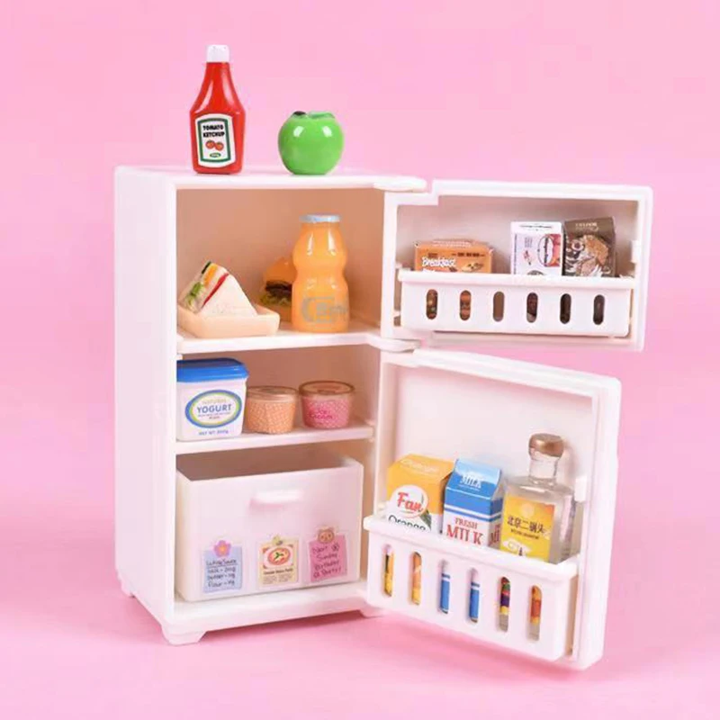 Милый 3D мини-холодильник модель детской наклейки домашняя коллекция подарок с