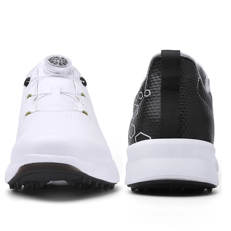 New Mens Golf Shoes Waterproof Golf Sneakers Men Outdoor Golfing Spikes Shoes Big Size 36-47 Jogging Walking Sneakers Male