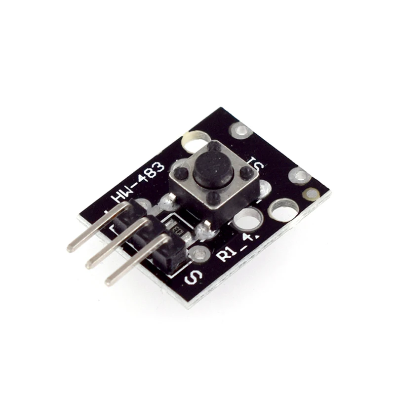 KY-004 3-контактный цифровой интерфейс светодиодная кнопка микропереключатель