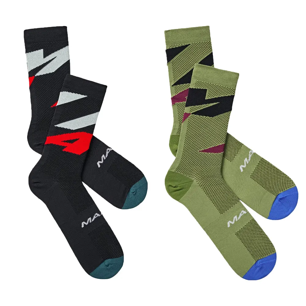 

MAAP 2023 New High Quality Professional Competition Cycling Socks Men Women Outdoor Road Bicycle Socks Calcetines Ciclismo