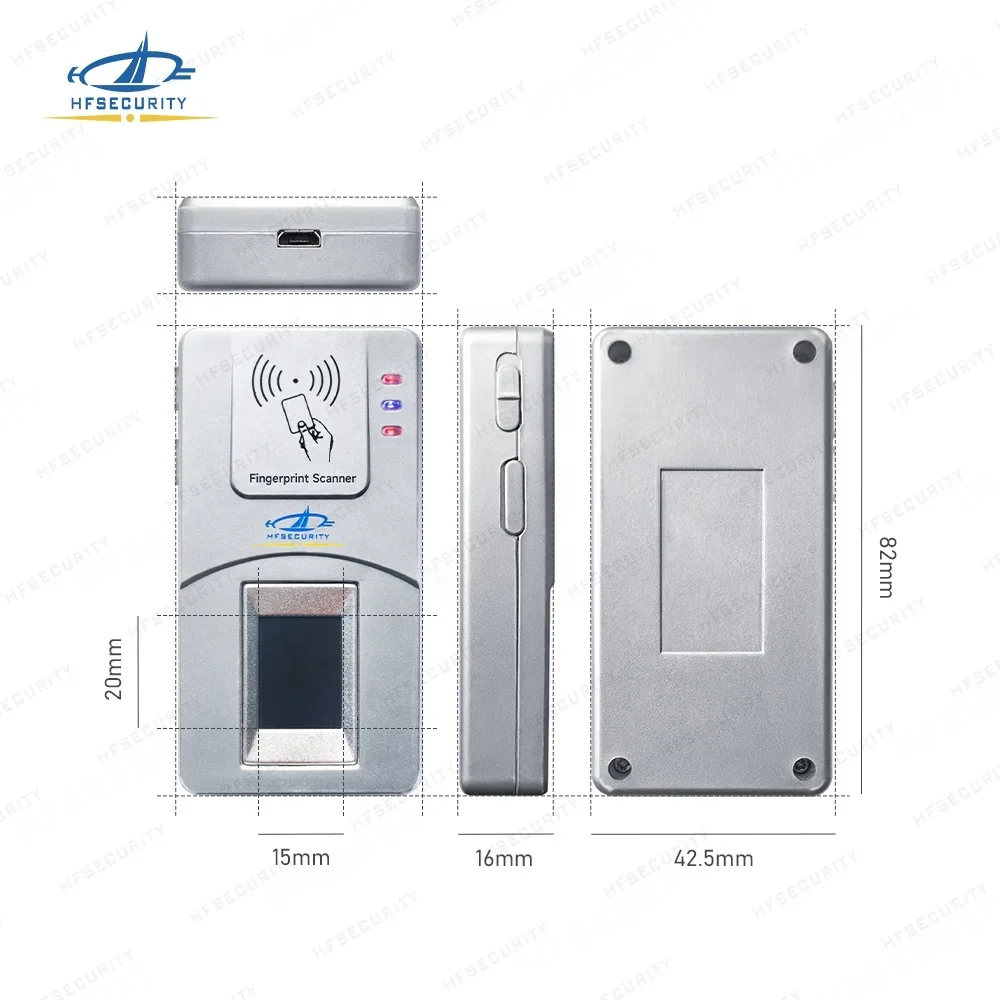 HFSecurity HF7000 беспроводной USB считыватель отпечатков пальцев с JAVA C # VB SDK для проекта