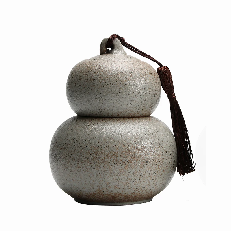 

Creative Wooden Gourd for Pet, Creative Urn, Small Capacity, Double Sealed Storage Box, Funerary Souvenir in Your Heart, 400ml