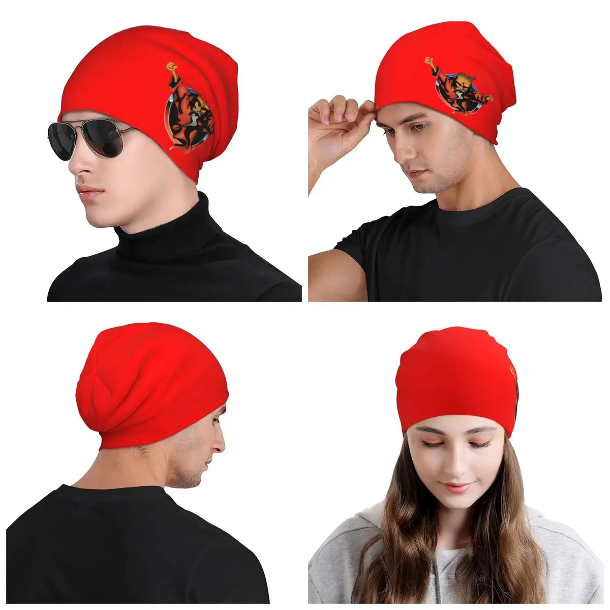 Пользовательские Thunderdomes Breaking Hardcore Gabber Skullies шапочки шапки женские вязаные для