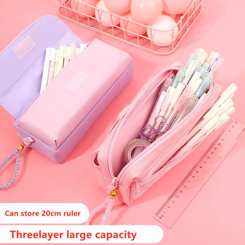 Мультяшная женская сумка для девушек чехол-карандаш с зыбучим песком кошка милый