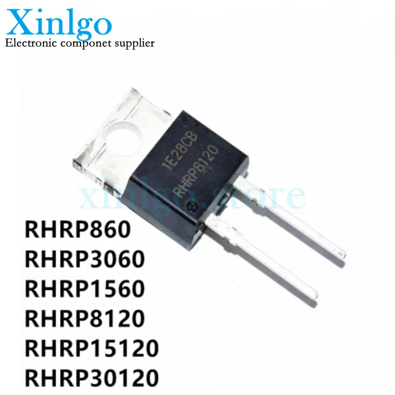

10 шт RHRP3060 TO220-2 быстрое восстановление выпрямительного диода TO-220 600V 30A RHRP860 RHRP1560 RHRP8120 RHRP15120 RHRP30120 TO-220