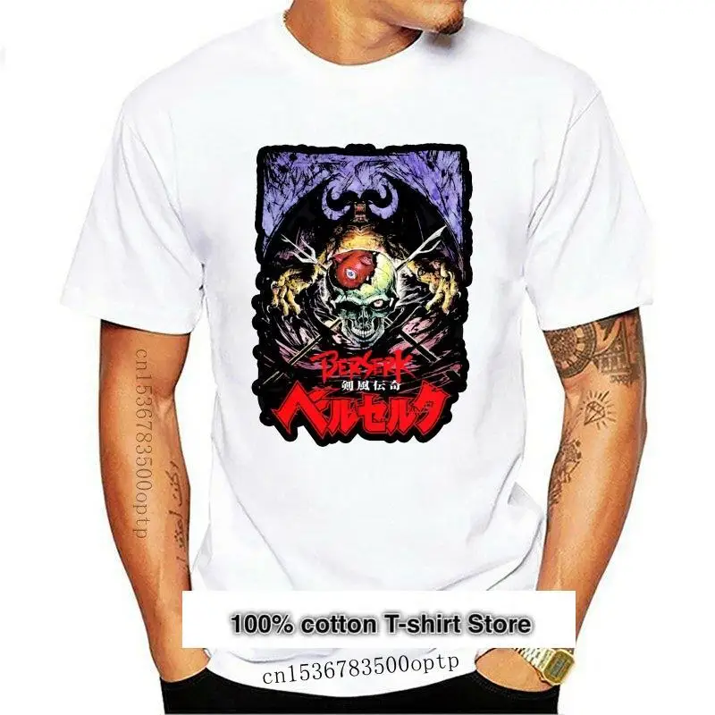 

Berserk-Camiseta de Manga dibujos de Japón de Anime para hombre, camiseta de moda s-3xl, Top de Diseño de Moda de talla grande