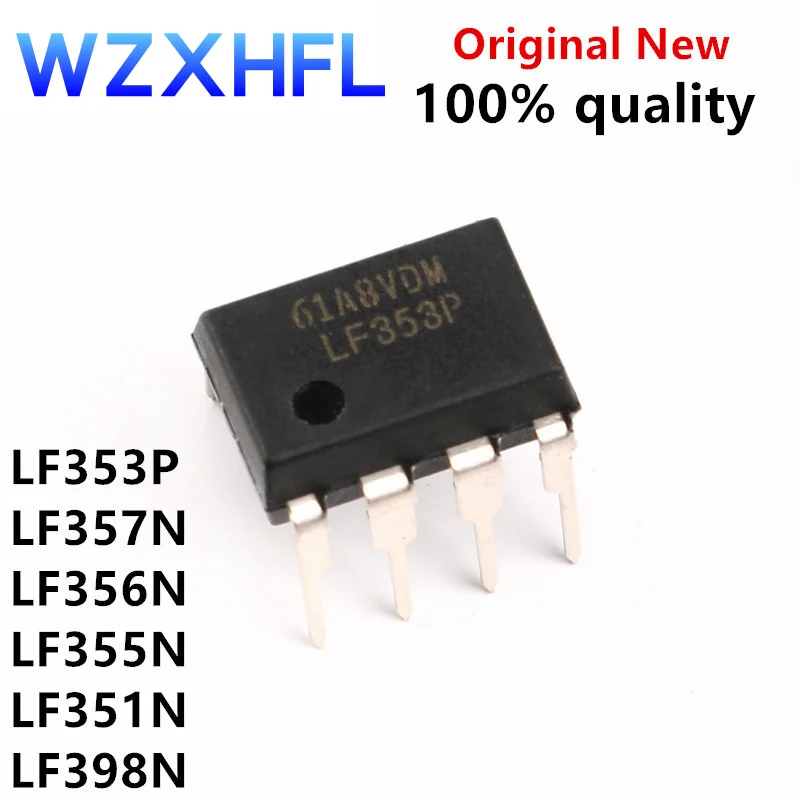 10 шт. LF353P DIP-8 LF353N LF353 DIP8 LF357N LF357 LF356N LF356 LF355N LF351N LF351 LF356P LF357P LF351P LF398N LF398 LF412CN DIP 10 шт. LF353P DIP-8 LF353N LF353 DIP8 LF357N LF357 LF356N LF356 LF355N LF351N LF351 LF356P LF357P LF351P LF398N LF398 LF412CN DIP
