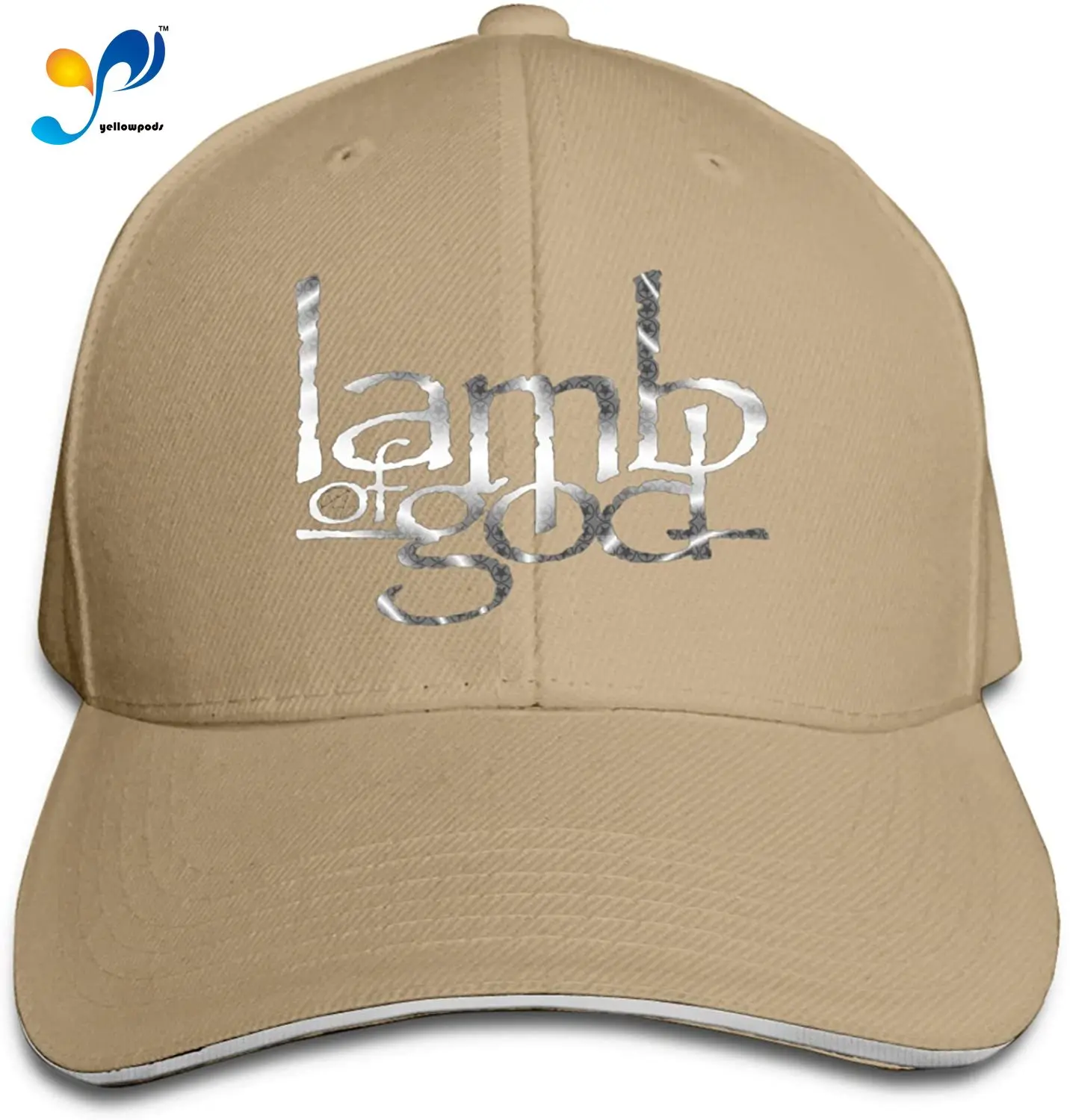 

Lamb of God Men Women Adjustable Baseball Cap Sandwich Hat Trucker Cap