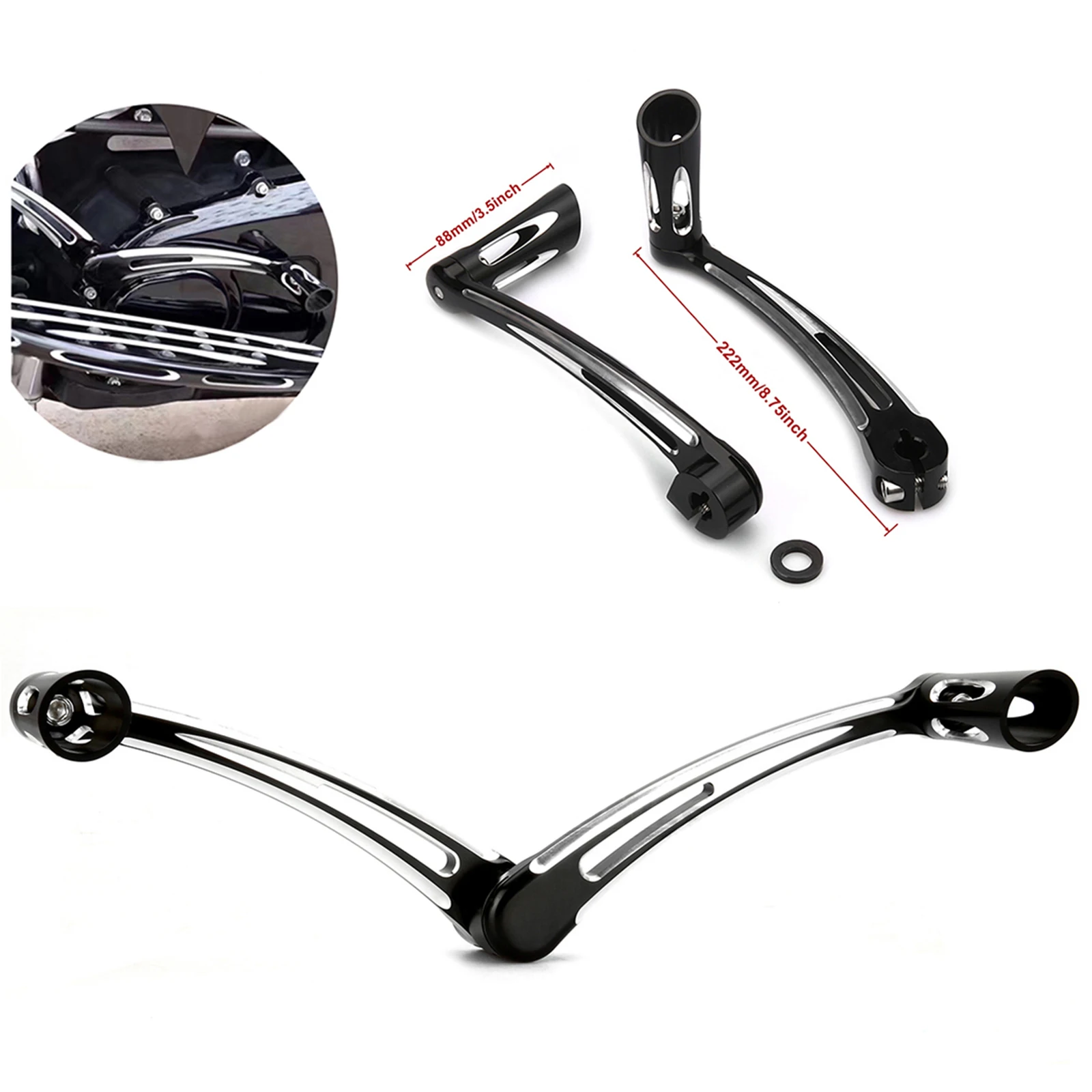 Рычаги переключения тормоза для Harley Touring softail trike street road king electra glide