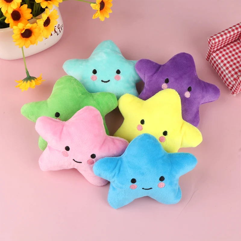 1 шт. мягкая плюшевая звучащая игрушка Mini Star Cloud красочная кукла в подарок для