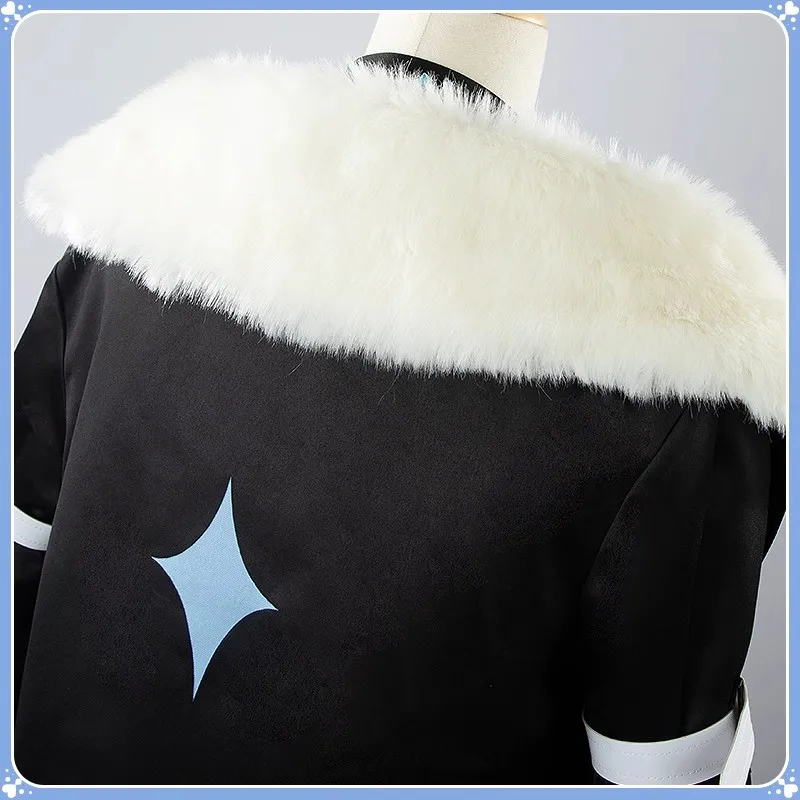 Горячий костюм для косплея Fuwawa Abyssgard игра VTuber Hololive аниме женское платье одежда