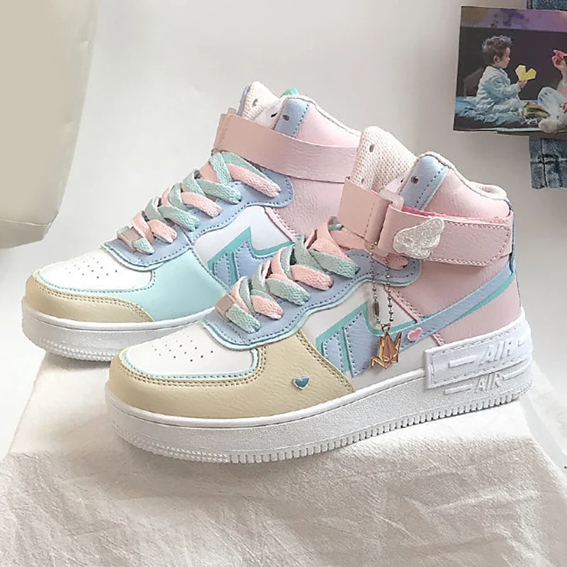 

Новинка 2022, зимние женские кроссовки в стиле пэчворк, Женская Вулканизированная обувь с подвеской, повседневная обувь