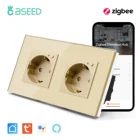 Розетка настенная ZigBee с поддержкой Google Smart Life и Alexa