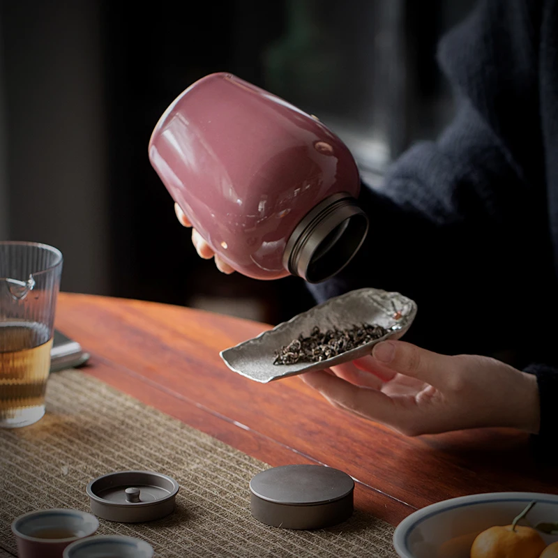 Световой порошок в европейском стиле эмалированные герметичные банки крышка из